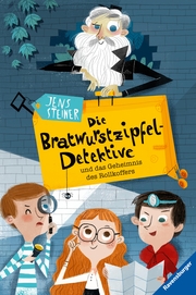 Die Bratwurstzipfel-Detektive und das Geheimnis des Rollkoffers - Cover
