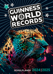 Guinness World Records Schulplaner 2024/2025 - der Kalender für ein Schuljahr voller Rekorde - Cover