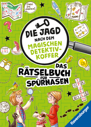 Ravensburger Die Jagd nach dem magischen Detektivkoffer: Das Rätselbuch für Spürnasen - Cover