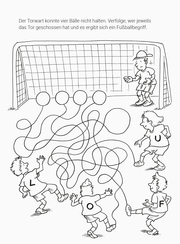 Mein Mal- und Rätselspaß: Fußball - Illustrationen 1