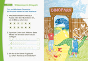 Leserabe Rätselspaß Zauber-Malrätsel zum Lesenlernen: Dinos (Vor-Lesestufe) - Abbildung 1