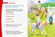 Leserabe Rätselspaß Zauber-Malrätsel zum Lesenlernen: Pferde (1. Lesestufe) - Abbildung 1