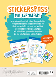 Ravensburger: Mein Stickerrätselblock: Zahlen für Kinder ab 5 Jahren - spielerisch rechnen lernen mit lustigen Übungen und Sticker-Spaß für die Vorschule - Abbildung 5