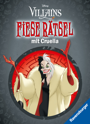 Ravensburger Disney Villains: Fiese Rätsel mit Cruella - Knifflige Rätsel für kluge Köpfe ab 9 Jahren - Cover