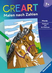 Ravensburger Malen nach Zahlen ab 7 Pferde - 24 Motive
