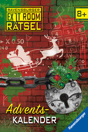 Ravensburger Exit Room Rätsel: Adventskalender - Rette mit spannenden Rätseln das Weihnachtsfest! - Cover