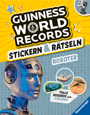Guinness World Records Stickern und Rätseln: Roboter - Cover