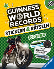 Guinness World Records Stickern und Rätseln: Top Speed - Cover