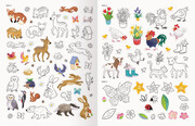 Mein Ausmalstickerbuch Frühling - Großes Buch mit über 300 Stickern, viele Sticker zum Ausmalen - Abbildung 4