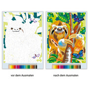 Ravensburger Malen nach Zahlen Animal Dreams - 32 Motive abgestimmt auf Buntstiftsets mit 24 Farben (Stifte nicht enthalten) - Für Fortgeschrittene - Abbildung 1