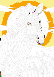 Ravensburger Malen nach Zahlen Animal Dreams - 32 Motive abgestimmt auf Buntstiftsets mit 24 Farben (Stifte nicht enthalten) - Für Fortgeschrittene - Abbildung 5