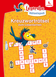 Ravensburger Leserabe Rätselspass - Kreuzworträtsel zum Lesenlernen - 1. Lesestu - Cover