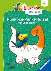 Ravensburger Leserabe Rätselspaß - Punkt-zu-Punkt-Rätsel für Lesestarter ab 5 Jahren - Vor-Lesestufe - Cover