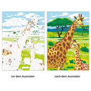 Ravensburger Malen nach Zahlen Wilde Tiere - 32 Motive abgestimmt auf Buntstiftsets mit 24 Farben (Stifte nicht enthalten) - Malbuch mit nummerierten Ausmalfeldern für fortgeschrittene Fans der Reihe - Abbildung 2