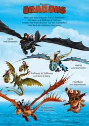 Dreamworks Dragons: Das große Schulstartbuch - Illustrationen 3