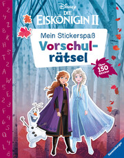 Mein Stickerspaß Disney Die Eiskönigin 2: Vorschulrätsel - Cover