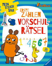 Mein Sticker Spaß Die Maus: Erste Zahlen Vorschulrätsel - Cover