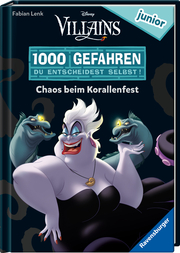 1000 Gefahren junior - Disney Villains: Chaos beim Korallenfest - Abbildung 1