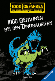 1000 Gefahren bei den Dinosauriern - Cover