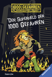 Der Superheld der 1000 Gefahren - Cover