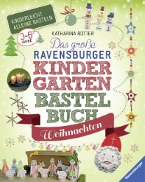 Das große Ravensburger Kindergarten-Bastelbuch Weihnachten - Cover