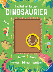 Das Buch mit der Lupe: Dinosaurier - Cover