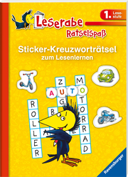 Sticker-Kreuzworträtsel zum Lesenlernen - 1. Lesestufe - Abbildung 1