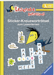 Sticker-Kreuzworträtsel zum Lesenlernen - 3. Lesestufe - Abbildung 1