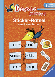 Sticker-Rätsel zum Lesenlernen