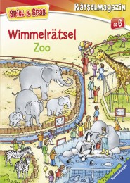 Wimmelrätsel Zoo - Cover