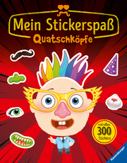 Mein Stickerspaß: Quatschköpfe - Cover