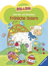 Mein Mal- und Rätselbuch - Fröhliche Ostern - Cover