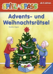 Advents- und Weihnachtsrätsel - Cover