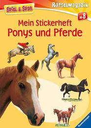 Mein Stickerheft Ponys und Pferde