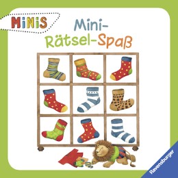 Verkaufs-Kassette 'Ravensburger Minis 90 - Mal- und Rätselspaß für überall' - Abbildung 1