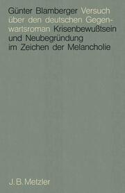 Versuch über den deutschen Gegenwartsroman - Cover