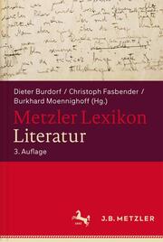Metzler Literatur-Lexikon - Cover