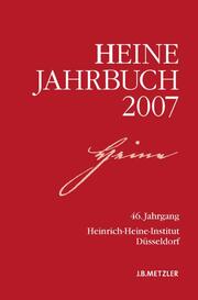 Heine-Jahrbuch 2007 - Cover