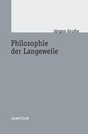 Philosophie der Langeweile - Cover