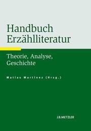 Handbuch Erzählliteratur - Cover