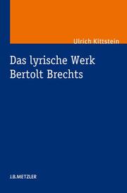Das lyrische Werk Bertolt Brechts - Cover