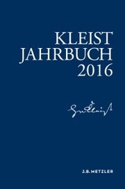 Kleist-Jahrbuch 2016 - Cover