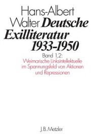 Deutsche Exilliteratur 1933-1950 - Cover