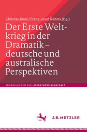 Der Erste Weltkrieg in der Dramatik - deutsche und australische Perspektiven / T - Cover