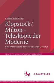 Klopstock/Milton - Teleskopie der Moderne - Cover