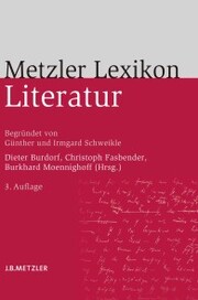 Metzler Lexikon Literatur - Cover