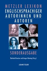 Metzler Lexikon englischsprachiger Autorinnen und Autoren - Cover