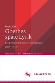 Goethes späte Lyrik - Cover