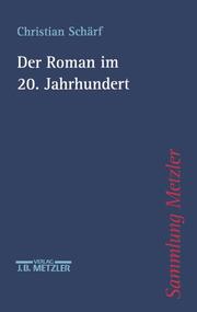 Der Roman im 20. Jahrhundert - Cover