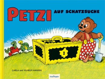 Petzi auf Schatzsuche - Cover